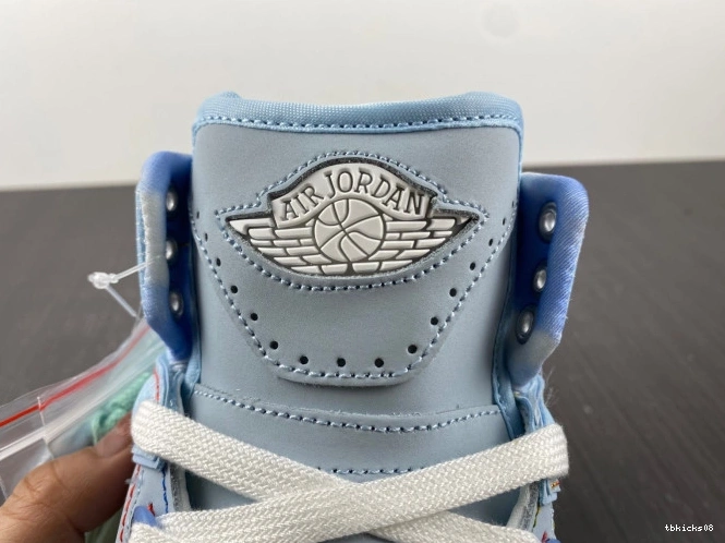 Rep TBkick Jordan Balvin 2 DQ7691-419 J Retro 0815